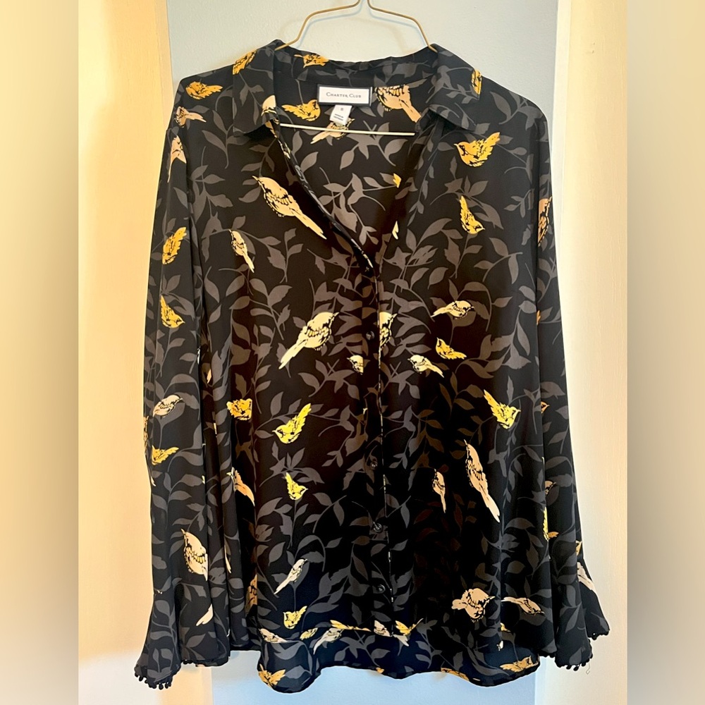 Charter Club women’s blouse size small
